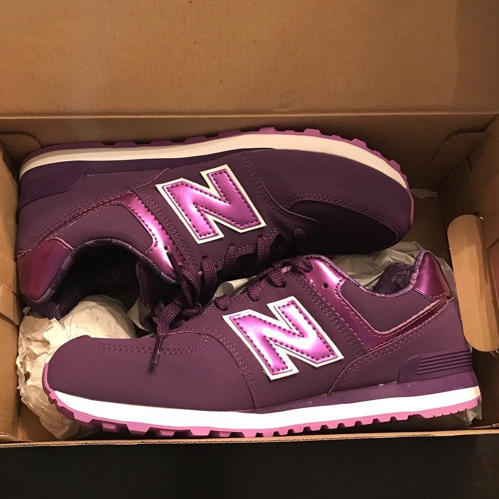 New Balance purple sneakers - youth size 6